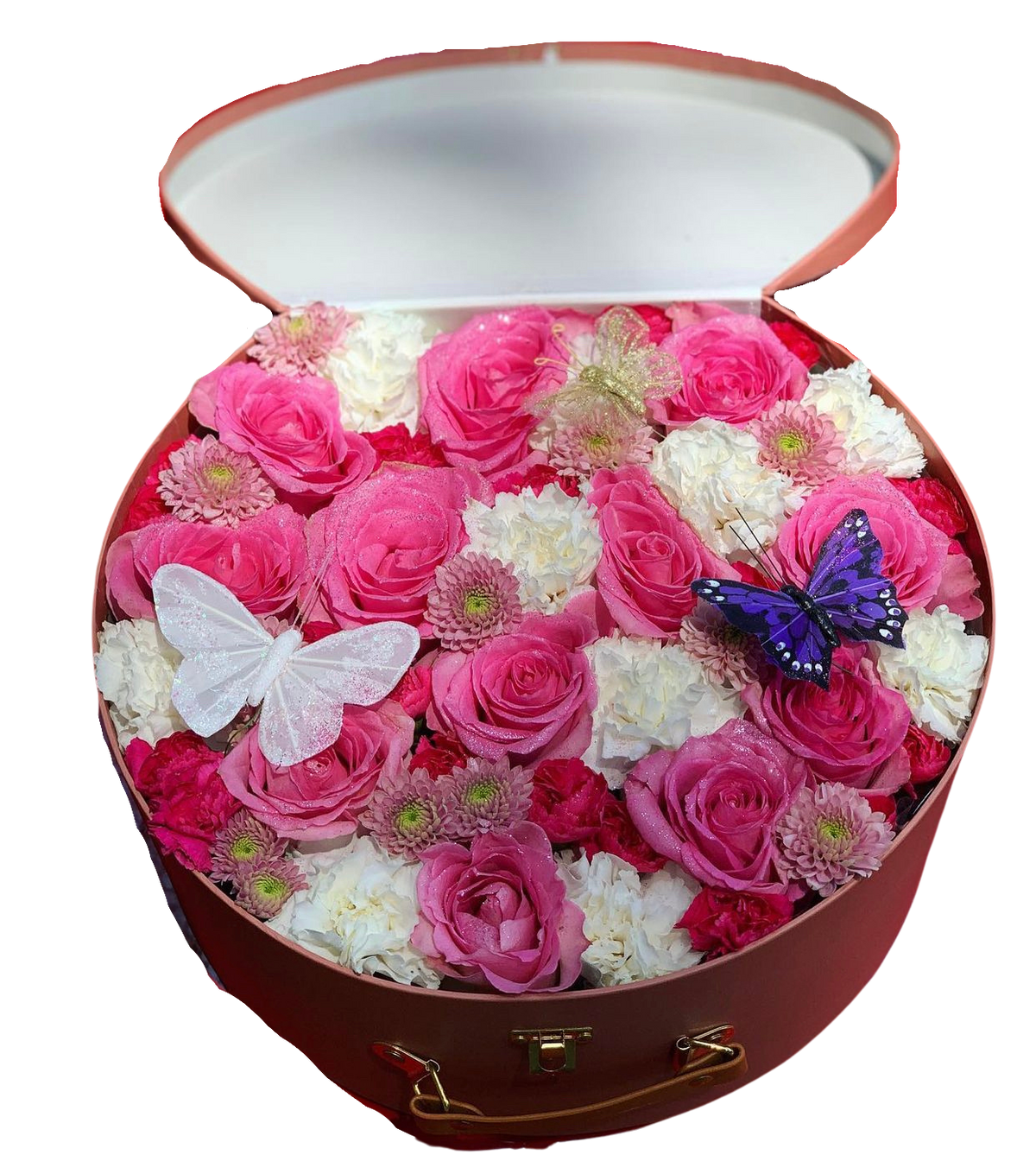 Decorative Rose Box - Circle